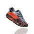 Hoka One One Speedgoat 3 Trail Laufschuhe Grau/Orange Herren  1099733-SWTT