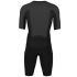 Orca Athlex Aero Race Trisuit Kurzarm Schwarz/Silber Herren  MP11..37
