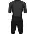 Orca Athlex Aero Race Trisuit Kurzarm Schwarz/Silber Herren  MP11.37