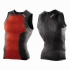 2XU Perform Rear Zip Tri singlet Grau Herren         MT3862a