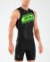 2XU Compression Ärmellos Tri Top Schwarz/Grün Herren  MT4841a-BLK/GLG