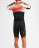 2XU Compression Kurzarm Trisuit Schwarz/Rot Herren  MT5516D-BLK/WFL