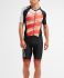 2XU Compression Kurzarm Trisuit Schwarz/Rot Herren  MT5516D-BLK/WFL