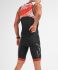 2XU Compression Ärmellos Trisuit Schwarz/Rot Herren  MT5517D-BLK/WFL