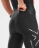 2XU Compression Ärmellos Trisuit Schwarz/Rot Herren  MT5517D-BLK/WFL