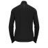 Odlo Essential Ceramiwarm (zip) Laufshirt Langarm Schwarz Damen  313641-15000