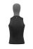 Orca Heartseeker vest with hood schwarz unisex  NA42