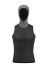 Orca Heartseeker vest with hood schwarz unisex  NA42