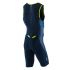 Orca 226 Kompress race trisuit ärmellos Blau Herren  KP1284