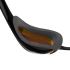 Speedo fastskin hyper elite mirror Schwimmbrille Schwarz/Rot  12818F977