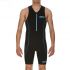 Arena ST Front zip Ärmellos Trisuit Schwarz Herren  AR1A918-55