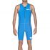 Arena ST Front zip Ärmellos Trisuit Blau Herren  AR1A918-88