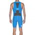 Arena ST Front zip Ärmellos Trisuit Blau Herren  AR1A918-88