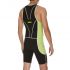 Arena ST Front zip Ärmellos Trisuit Schwarz/Grün Herren  AR25052-56VRR