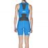 Arena ST Front zip Ärmellos Trisuit Blau Damen  AR1A914-88