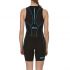 Arena ST Rear zip Ärmellos Trisuit Schwarz Damen  AR1A915-55