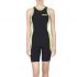 Arena ST Rear zip Ärmellos Trisuit Schwarz/Grün Damen  AR25097-56