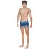 Arena Spider Shorts Badehose Blau/Weiß Herren  AF000057-701