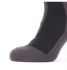 Sealskinz Stanfield Extreme cold weather mid Radsocken mit Hydrostop Schwarz/Grau  11123067-0901