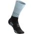 Compressport Mid Compression Socken Oxygen Schwarz/Blau  MDS-R-9954