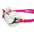 Aqua Sphere Vista transparente Linse Schwimmbrille weiss/lila  ASMS5600916LC