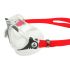 Aqua Sphere Vista transparente Linse Schwimmbrille weiss/rot  ASMS5600915LC