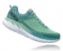 Hoka One One Clifton 5 Laufschuhe Grün Damen  1093756-LSMB-VRR