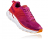 Hoka One One Clifton 6 wide Laufschuhe Rot/Weiß Damen  1102877-PRCFL