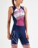 2XU Compression Ärmellos Trisuit Blau/Rosa Damen  WT5522d-NVY/VBL