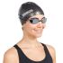 Zoggs Fusion Air Titanium Mirror Linse Schwimmbrille Schwarz/Grau  461106-BKGY/MSM