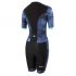 Zone3 Activate Plus Tropical Palm Trisuit Kurzarm Damen  TS21WACPS103